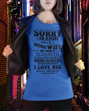 Load image into Gallery viewer, Gift For Husband I Love Here Forever And Always Ladies Tee
