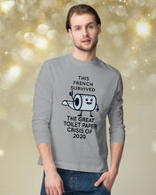 Load image into Gallery viewer, French Survived The Great Toilet Paper Crisis Of 2020 For Personalized Nation Gift Unisex Long Sleeve

