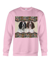 Load image into Gallery viewer, Lovley Phone Case Two Dogs Gift For English Springer Spaniel Lovers Sweatshirt

