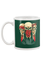 Load image into Gallery viewer, Black Phone Case With Skulls Design Gift For Friends Mug
