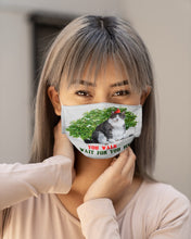 Load image into Gallery viewer, Cat Wait For You Here Gift For Cat Lovers Cloth Face Mask
