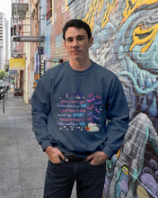 Load image into Gallery viewer, Butterflies When I Miss You I Just Have To Look Inside My Heart Gift For Lover Sweatshirt
