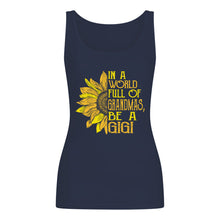 Load image into Gallery viewer, Be A GiGi Sunflowers Gift For Gigi Ladies Flowy Tank
