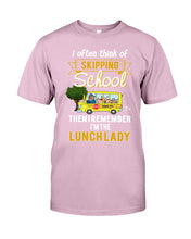 Load image into Gallery viewer, I Often Think Of Skipping School Gift For Kids Guys Tee
