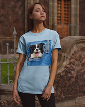 Load image into Gallery viewer, Border Collie In Denim Pocket Gift For Dog Lovers Guys Tee
