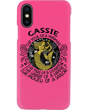 Load image into Gallery viewer, Gift For Cassie Girl The Soul Of A Mermaid Phone case
