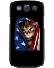 Load image into Gallery viewer, Lovely Tote Bag Cat In American Flag Gift For Cat Lovers Phone case
