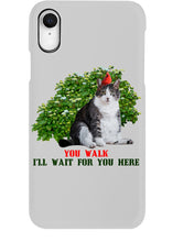 Load image into Gallery viewer, Cat Wait For You Here Gift For Cat Lovers Phone case
