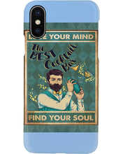 Load image into Gallery viewer, Lose Your Mind Find Your Soul Gift For Bartender Phone case
