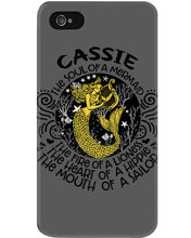 Load image into Gallery viewer, Gift For Cassie Girl The Soul Of A Mermaid Phone case
