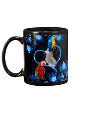Load image into Gallery viewer, Lovely Phone Case Twinkling Blue Heart Gift For Parrots Lovers Mug

