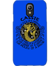 Load image into Gallery viewer, Gift For Cassie Girl The Soul Of A Mermaid Phone case
