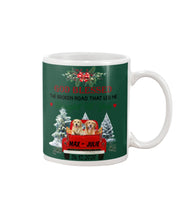 Load image into Gallery viewer, Golden Retriever X-mas Road Gift For Dog Lovers Mug
