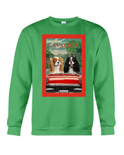 Load image into Gallery viewer, Cavalier Happy Holiday Gift For Dog Lovers Sweatshirt
