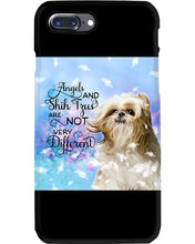 Load image into Gallery viewer, Angels And Shih Tzu Are Not Different Gift For Dog Lovers Phone case
