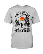 Load image into Gallery viewer, Life Is Short Buy The Shoes Guys Tee
