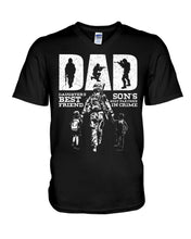 Load image into Gallery viewer, Daughter's Best Friend Son's Partner In Crime Special Custom Design Guys V-Neck
