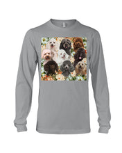 Load image into Gallery viewer, Lovely Poodle Special Custom Design For Dog Lovers Unisex Long Sleeve
