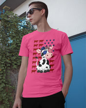 Load image into Gallery viewer, Lovely Phone Case Cow And American Flag Gift For Cow Lovers Guys Tee
