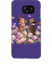 Load image into Gallery viewer, Gift For Dog LoversChesapeake Bay Retriever With Peonies Phone case
