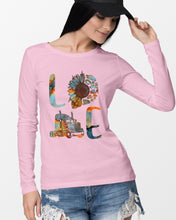 Load image into Gallery viewer, Love Trucker Simple Unique Custom Design For Personalized Job Gift Unisex Long Sleeve
