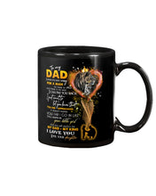 Load image into Gallery viewer, Lion Present For Daddy Let You Know You're Appreciated    Custom Design Mug
