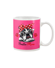 Load image into Gallery viewer, Boston Terrier With White Glasses Love Mom Gift For Dog Lovers Mug
