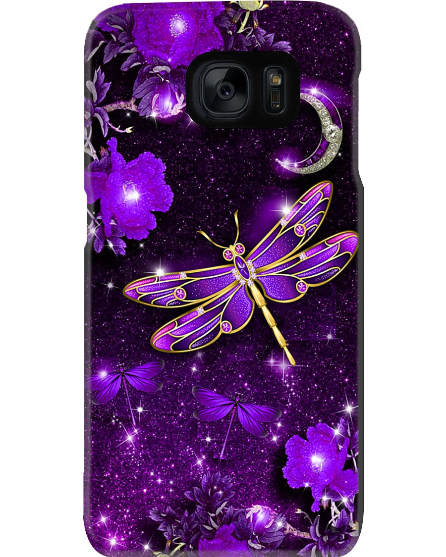 Mystery Purple Moon Dragonfly Gift For Girls Phone case