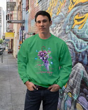 Load image into Gallery viewer, Butterflies Find Joy In The Journey Gift For Daughter Sweatshirt
