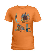 Load image into Gallery viewer, Love Trucker Simple Unique Custom Design For Personalized Job Gift Ladies Tee
