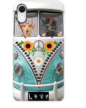 Load image into Gallery viewer, Lovely Phone Case With Hippie Bus Gift For Dachshund Lovers Phone case

