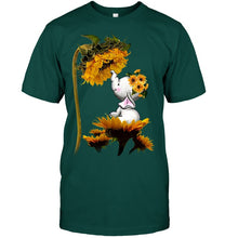 Load image into Gallery viewer, Elephant Sunflower Special Custom Design For Cute Girls Guys Tee
